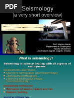 Overview Seismology