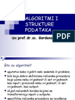 Algoritmi I Strukture Podataka - 1