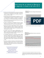 Informe Financiero Bancos SBIF Junio 2014