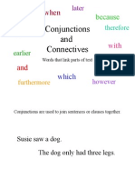 Additionally: Conjunctions and Connectives