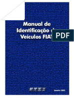 Manual de Identificação de veículos FIAT