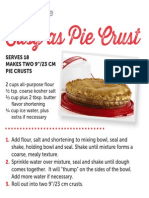 Tupperware Easy Pie Crust