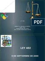 ley 402