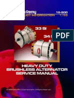Delco Remy 33SI-34SI Alternators Series