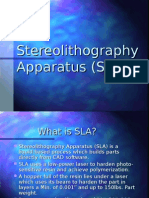 Stereolithography Apparatus (SLA)