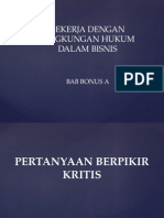 Pertanyaan Berpikir Kritis