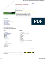 Concrete - Pouring A Concrete Pad