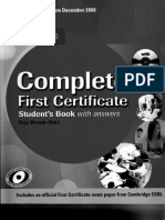 Cambridge - Complete First Certificate 2008