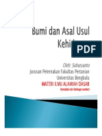 03 Iad Bumi Dan Asal Usul Kehidupan