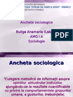 Ancheta Sociologica Buliga Anamaria (Labiuc)