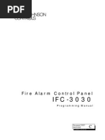 JO IFC-3030 Programming Manual