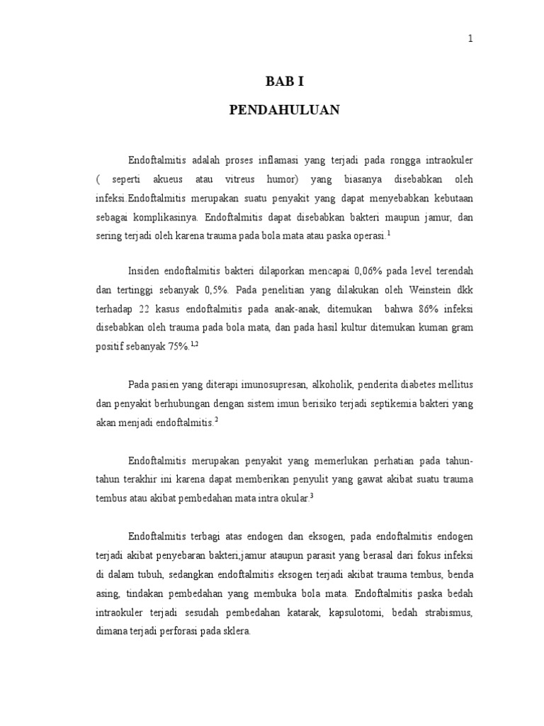 04948585959409 Laporan Kasus Endoftalmitis