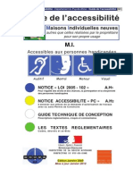 Guide Accessibilité MI Neuves, DDT63, 2010 PDF