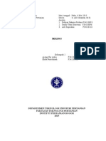 Laporan Peralin Mixing Equipment