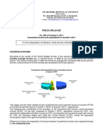 Press Release: No. 209 of October 4, 2011 Household Income and Expenditure in Quarter II 2011