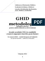 Publicatie Ghid Metodologic Migratie 