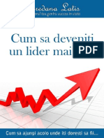 cUM SA DEVII UN LIDER