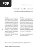 Educacion Popular Ambiental