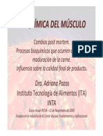 Bioquímica de Los Músculos PDF