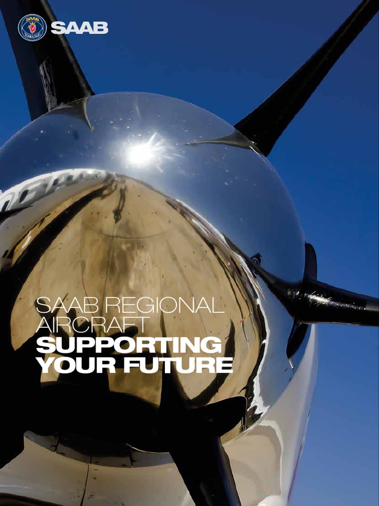 Saab 2000 Aircraft Support Overview | PDF | Jet Engine | Logistics