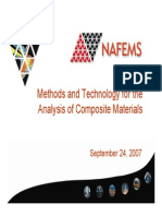 Nafems CompoMethods and Technology For The Analysis of Composite Materialssiteswebinar 2007 All Inc