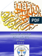 Ammar Akhtar Roll No.176