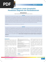 Download Paraneoplastic Limbic Encephalitis-Pendekatan Diagnosis Dan Penatalaksanaan by Yhoga Timur Laga SN264834368 doc pdf