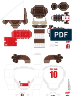 Blog Paper Toy Papertoy ETNO2012 Template