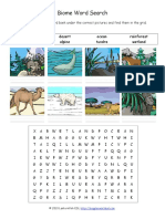 Bio Me Word Search