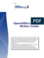 Writer Guide on Open Office
