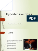 Hypertensive Crisis: Megat Mohd Azman Bin Adzmi