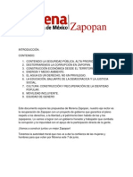 Propuestas de Marco Tulio Rosas, candidato a Presidente Municipal de Zapopan (MORENA)