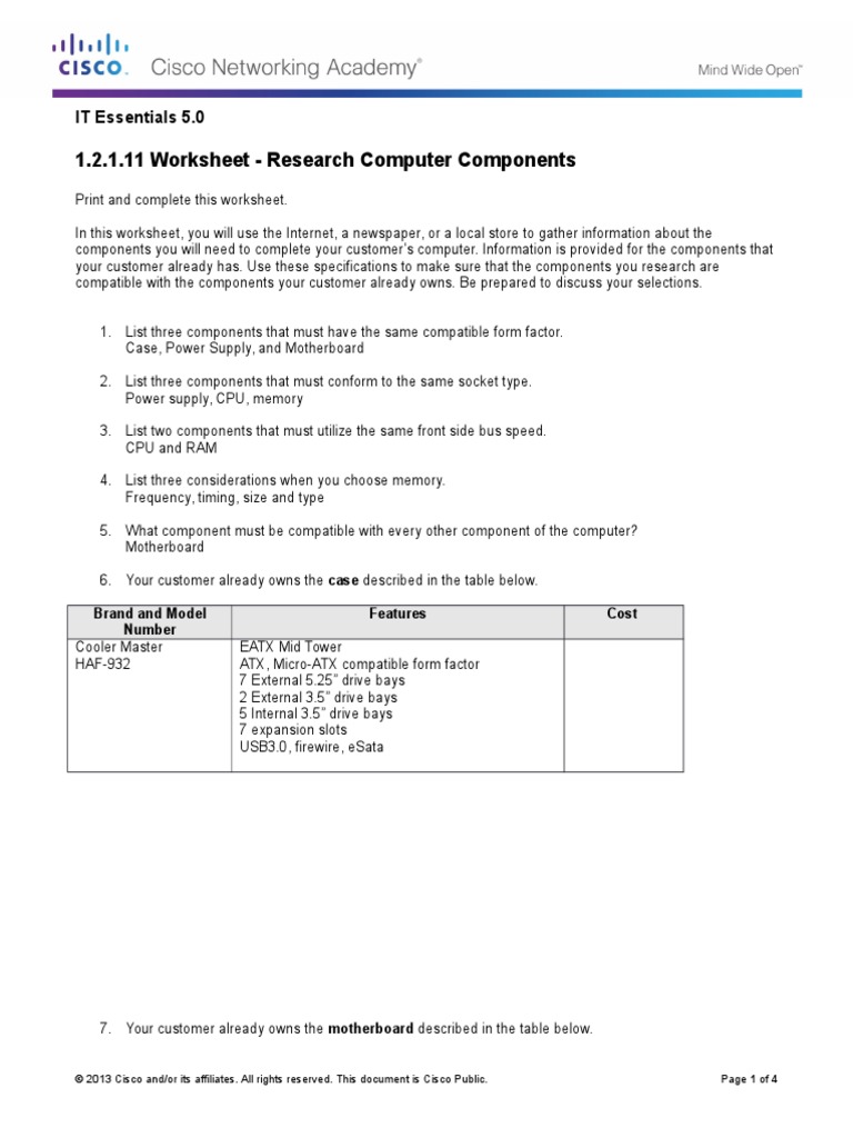 Worksheets Computer Lab Worksheets worksheet computer parts luizah and essay 1 2 11 research components hard disk drive internet