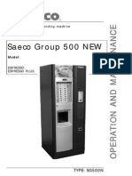 Manual Saeco Group 500 PDF