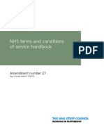 Terms & Conditions NHS Service Handbook