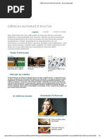 Ciências Naturais e Exatas - Guia Do Estudante