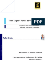 Slides - Strain Gages e Pontes de Wheatstone