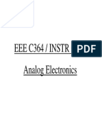 Analog Electronics PDF