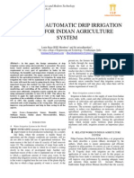 An Efficient Automatic Drip Irrigation Module For Indian Agriculture System