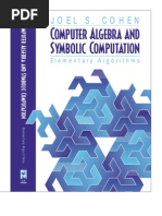 Download Computer Algebra and Symbolic Computation Elementary Algorithms by Andres Esquivel SN264860539 doc pdf