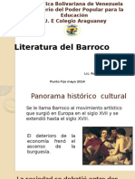 Literatura Del Barroco