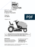Craftsman Garden Tractor 917287451