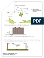 Escrito 14 de Abril de 2015 - Teorema de Pitágoras