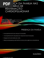 Presença Da Familia Nas Manobras de Reanimação Cardiopulmonar