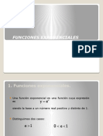 Funciones Exponenciales y Logarítmicas