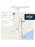 Ruta Del Aeropuerto Internacional Los Cabos Hacia La Plaza Mega Cascada Los Cabos