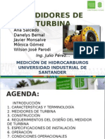 Medidores de Turbina