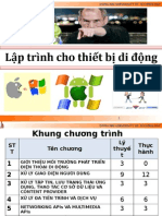 0 - Giới Thiệu Môn Học