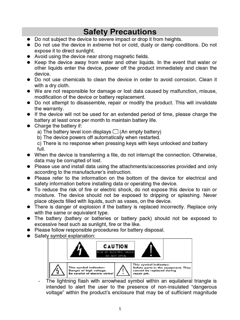 User Manual Personal Computers Usb