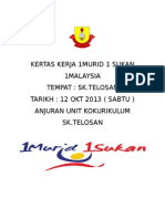 Kertas Kerja 1murid 1 Sukan